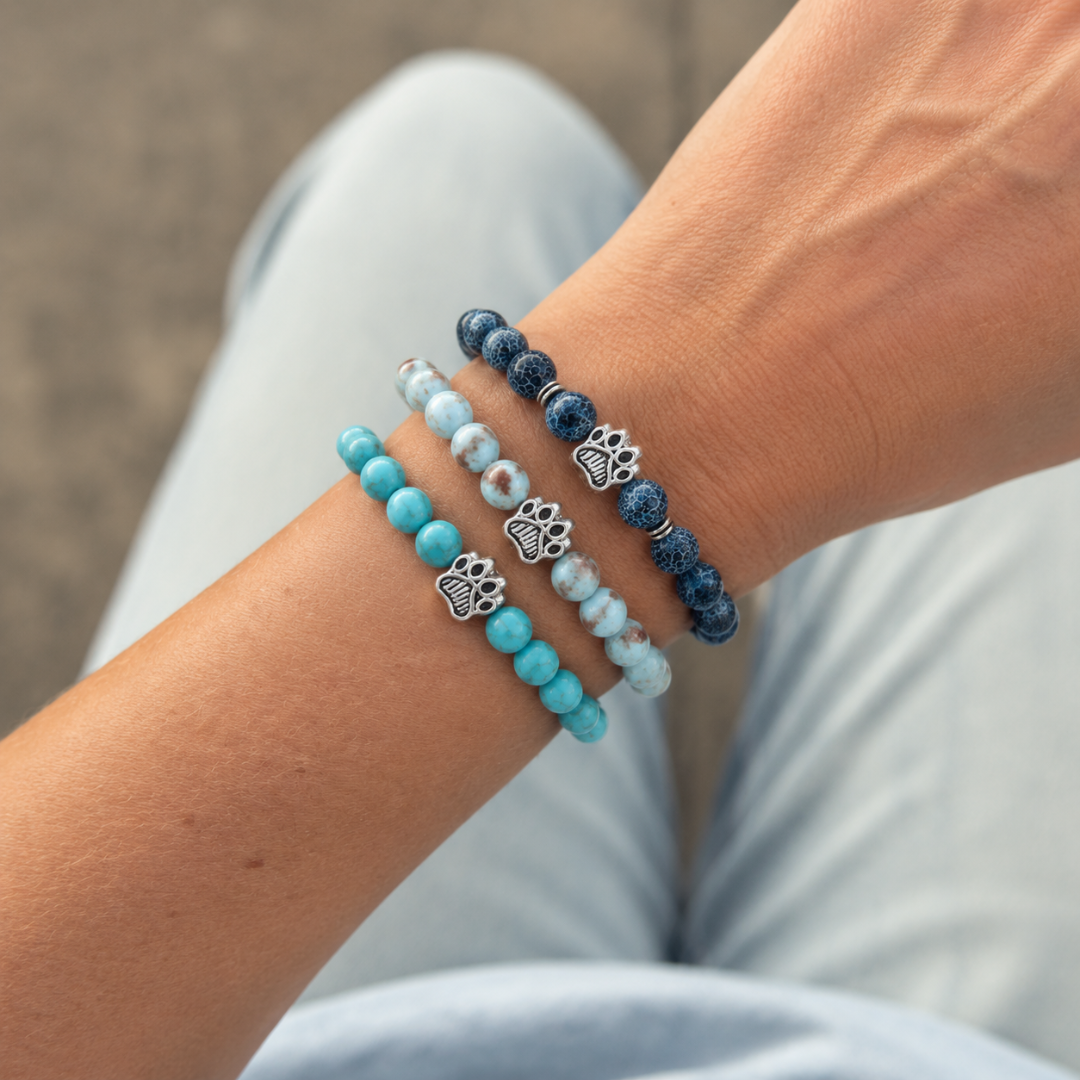 Lot de 3 bracelets (Ocean + Lagoon + Azure)