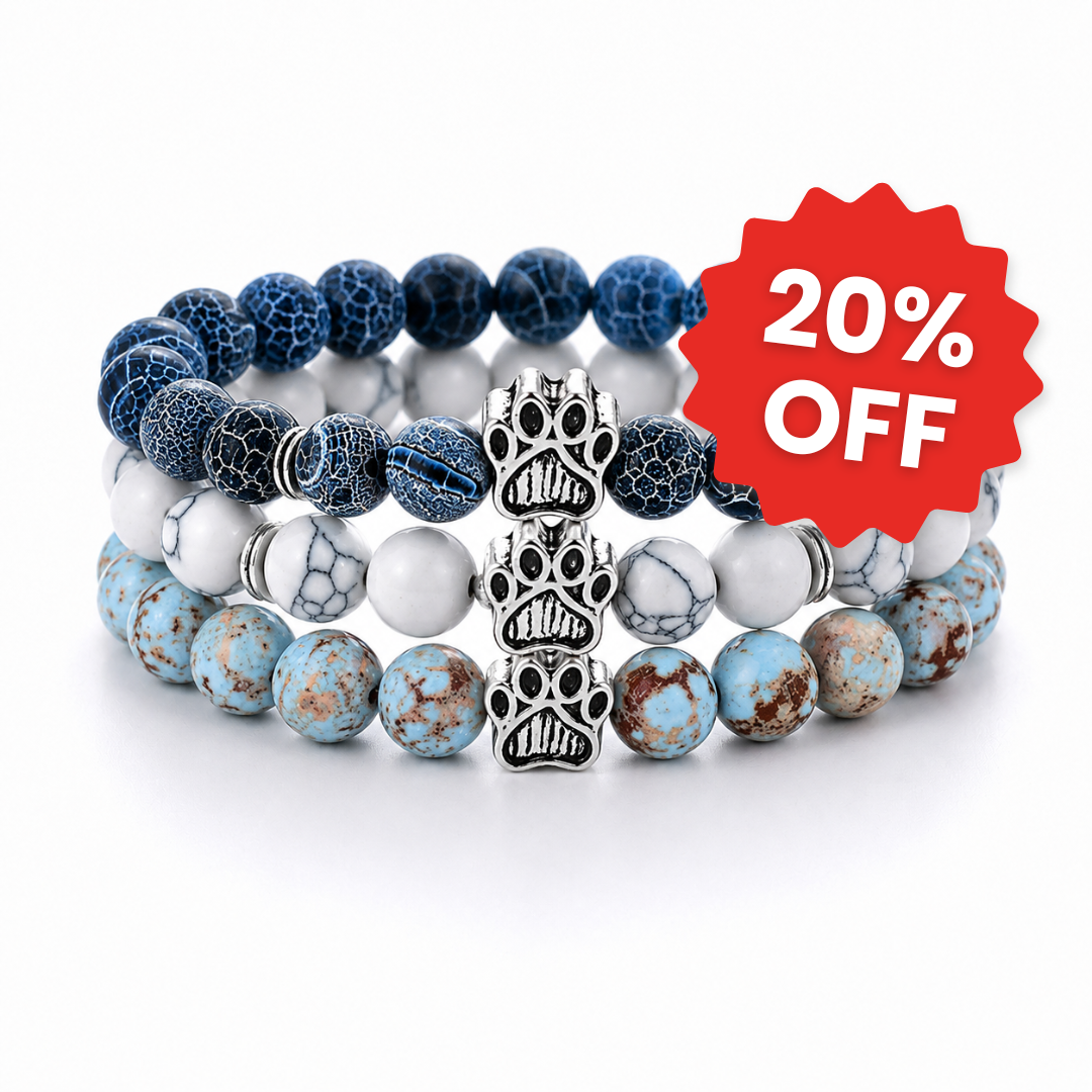 Lot de 3 bracelets (Ocean + Arctic + Lagoon)