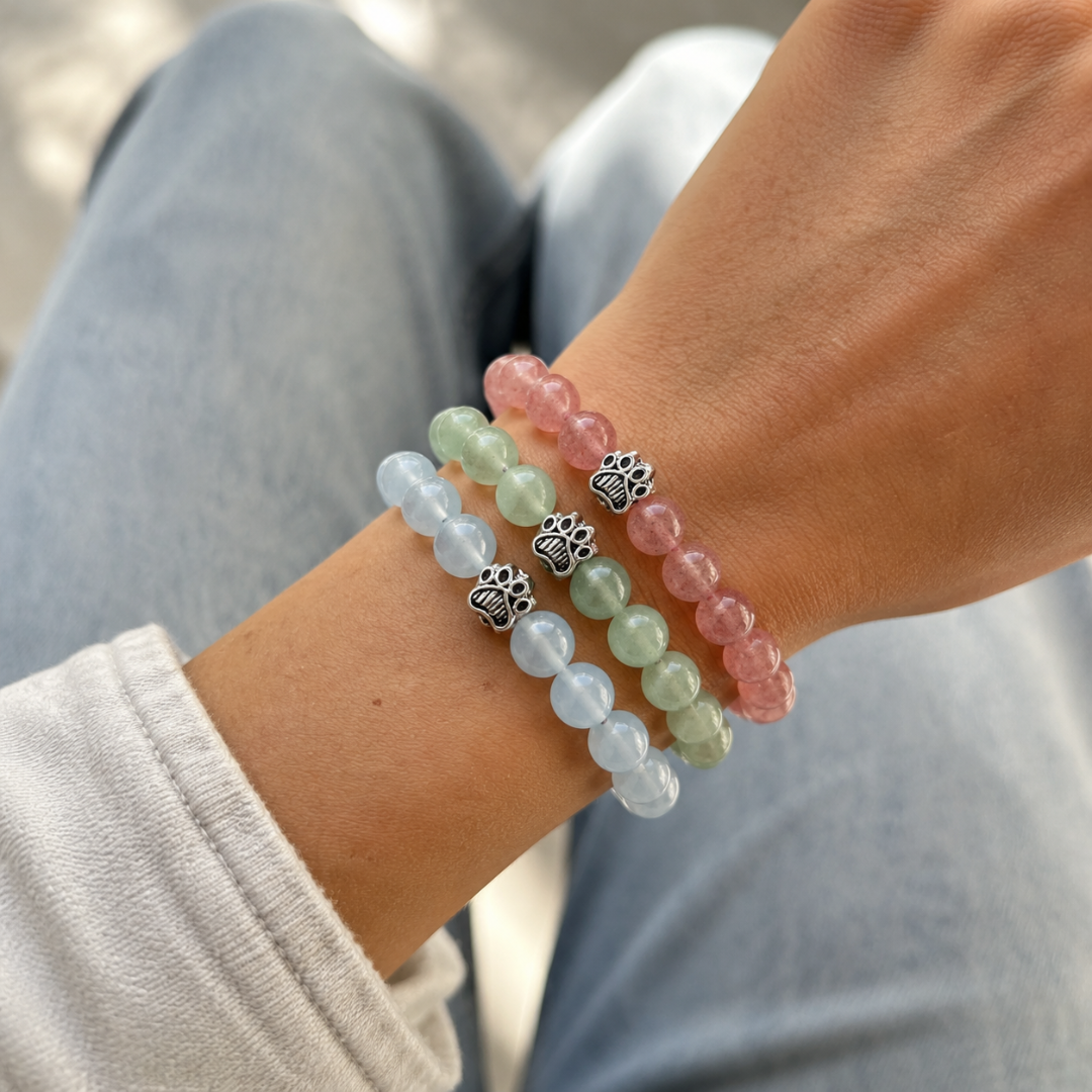 Lot de 3 bracelets (Love + Mint + Moonlight)