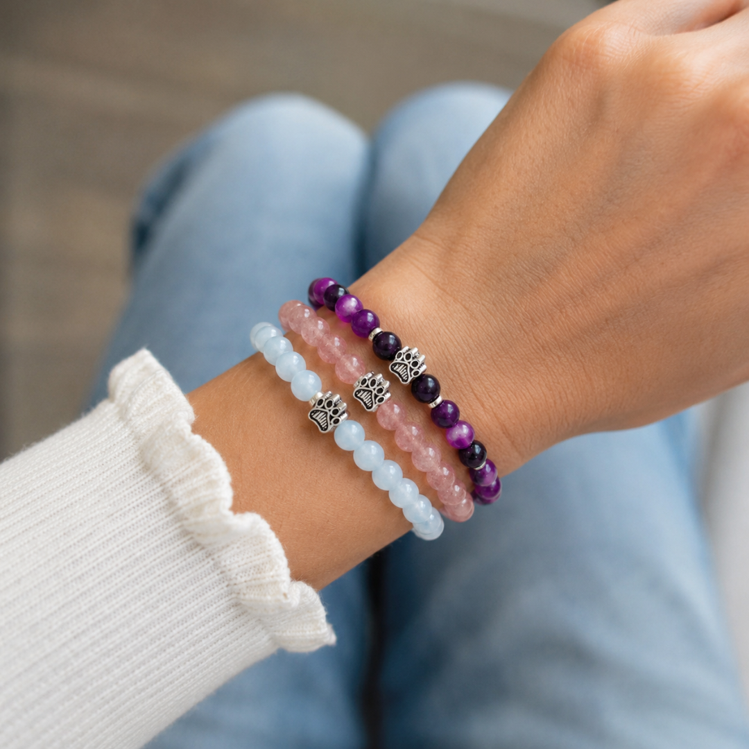 Lot de 3 bracelets (Love + Moonlight + Majestic)