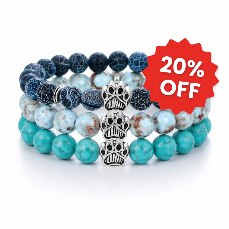 Armbandenset (Oceaan + Lagoon + Azure)