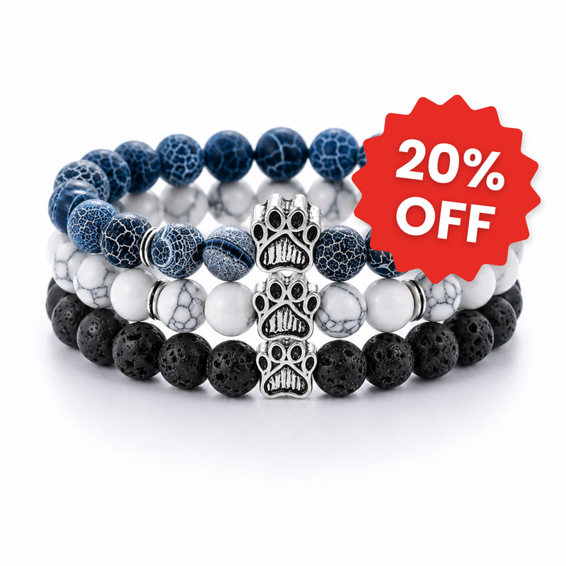 Armbandenset (Oceaan + Arctic + Lava)