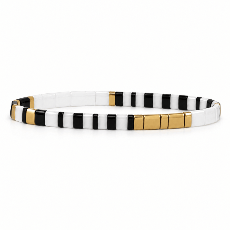 Bracelet Miyuki Zebra