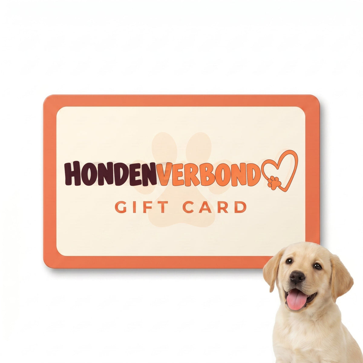 Rescue Paws-cadeaubon