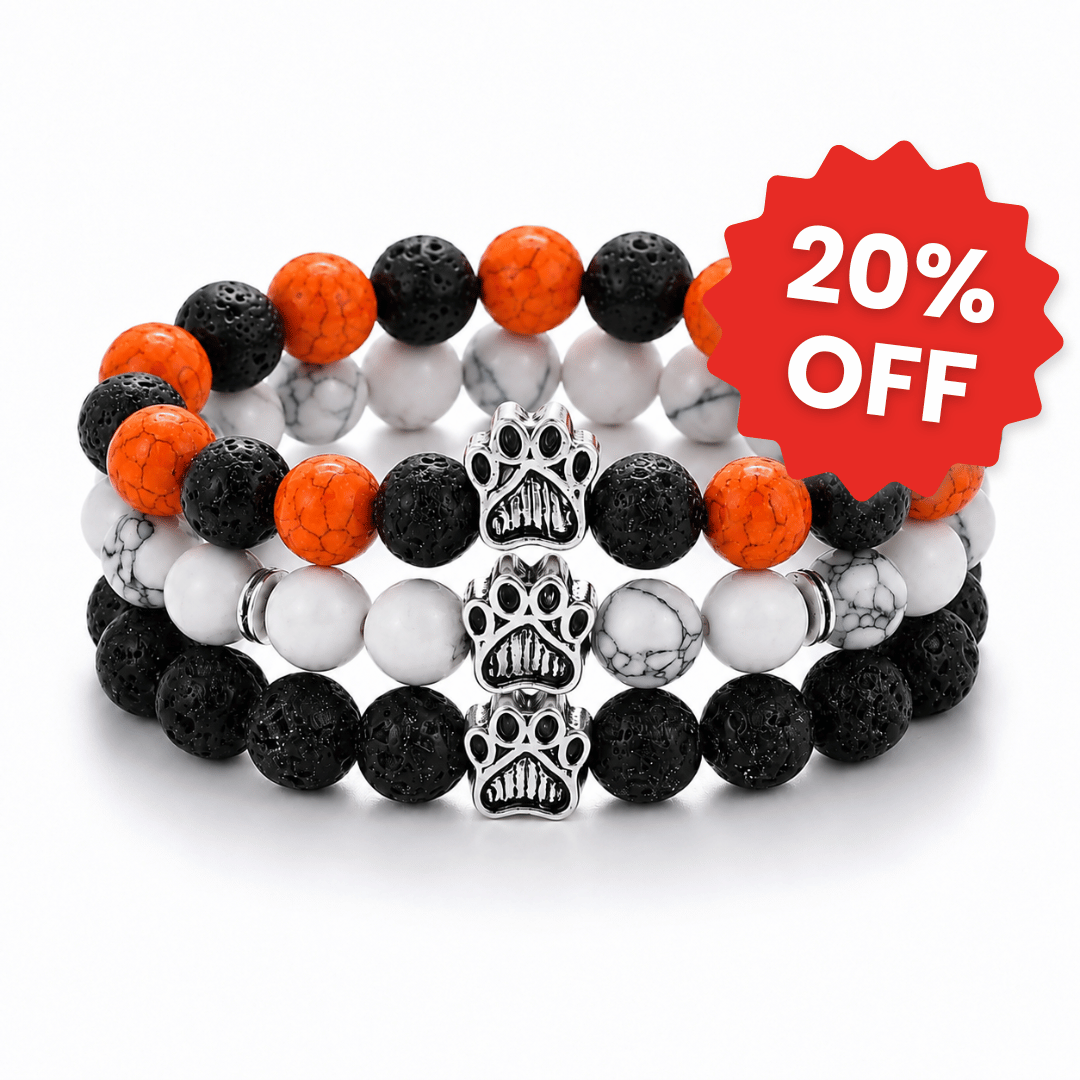Lot de 3 bracelets Pumpkin (édition limitée Halloween)