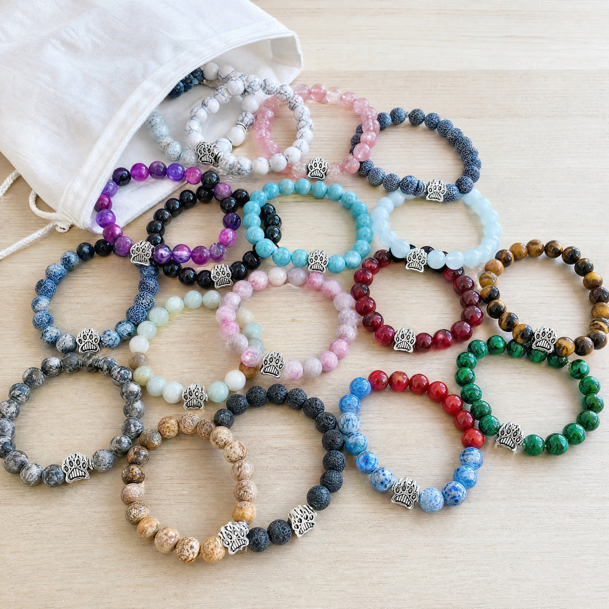 Les best-sellers (lot de 20 bracelets)
