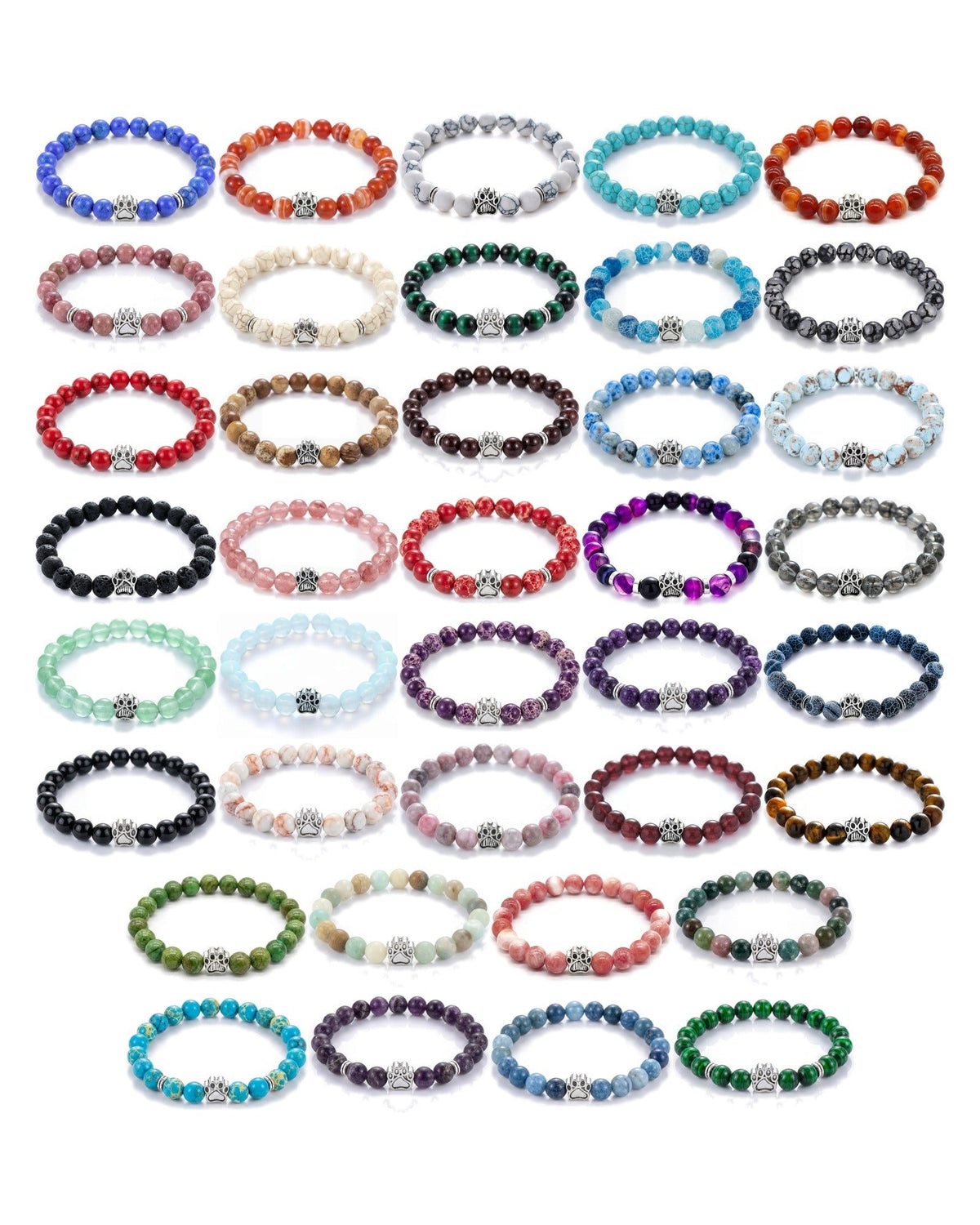 La collection complète (lot de 38 bracelets originaux)