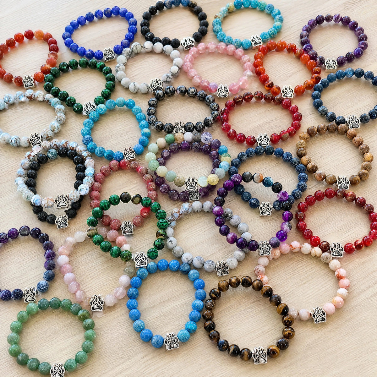 La collection complète (lot de 38 bracelets originaux)