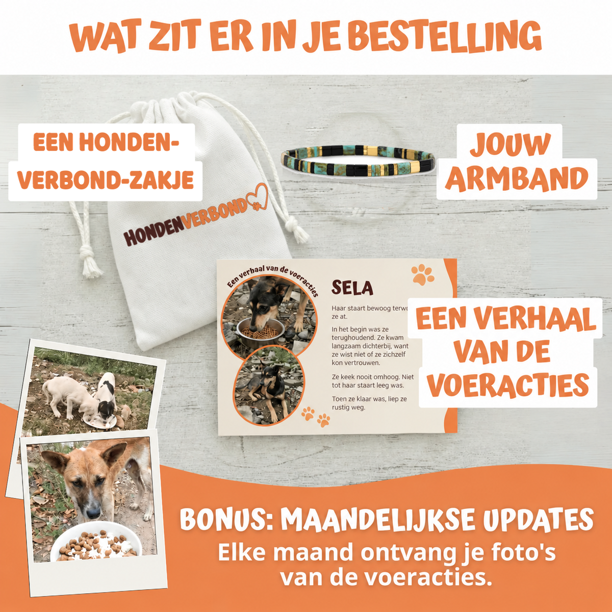 Wat zit er in je bestelling