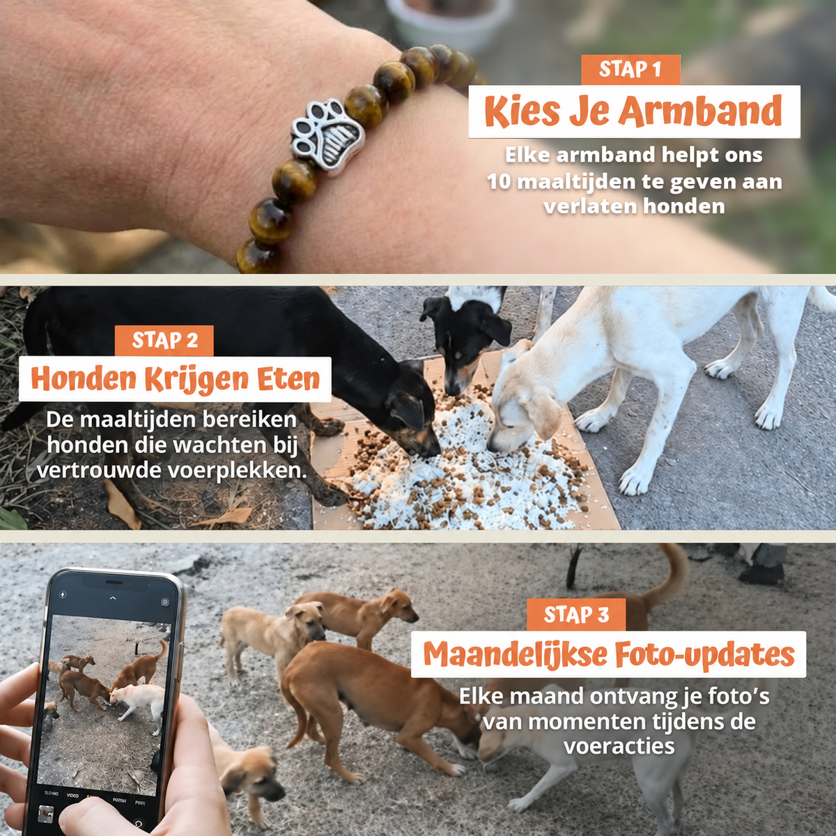 En trois étapes